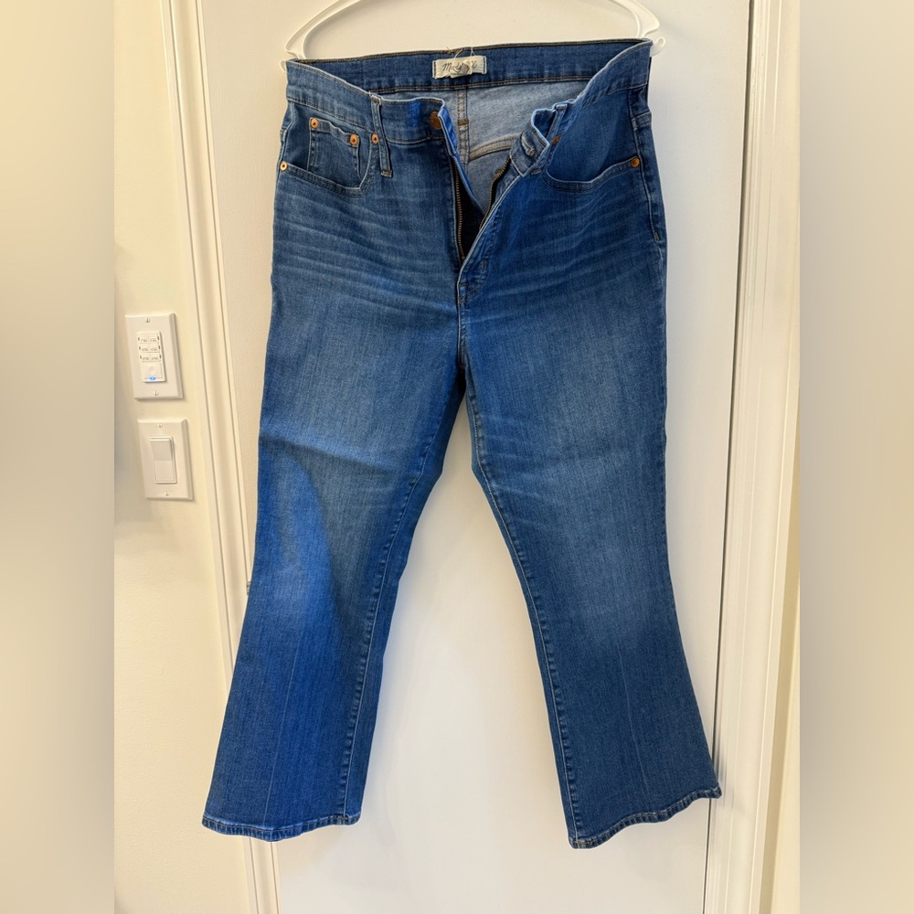 Madewell Cropped Bootcut Jeans
